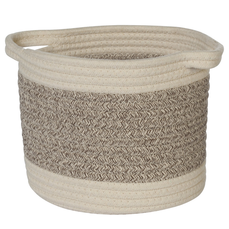 Union Rustic Stripe Fabric Basket & Reviews Wayfair